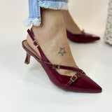 Slingback Samantha - Burgundy