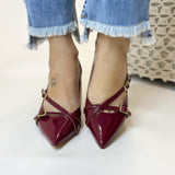 Slingback Samantha - Burgundy