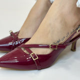 Slingback Samantha - Burgundy